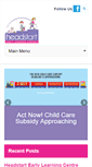 Mobile Screenshot of headstartelc.com.au